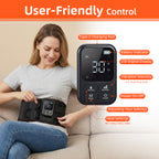 Cordless Heating Massage Belt for Lower Back Soothe Discomfort - 5000mAh Adjustable Heat Therapy Wrap with 4 Vibration Modes & Rechargeable Battery - Heating Pad for Men & Women,Mom Dad,FSA Eligible HSA, 4-Pack Carton