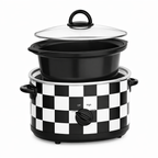 AURYAO 6QT Pro Slow Cooker – Smart Control, Ceramic Nonstick, Effortless Clean