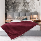 Bedsure Heated Throw Blanket – Fast Heating, 6 Heat Levels, 4 Timer Settings