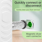 Magnetic Dryer Vent Connector Kit, 12-Pack Carton