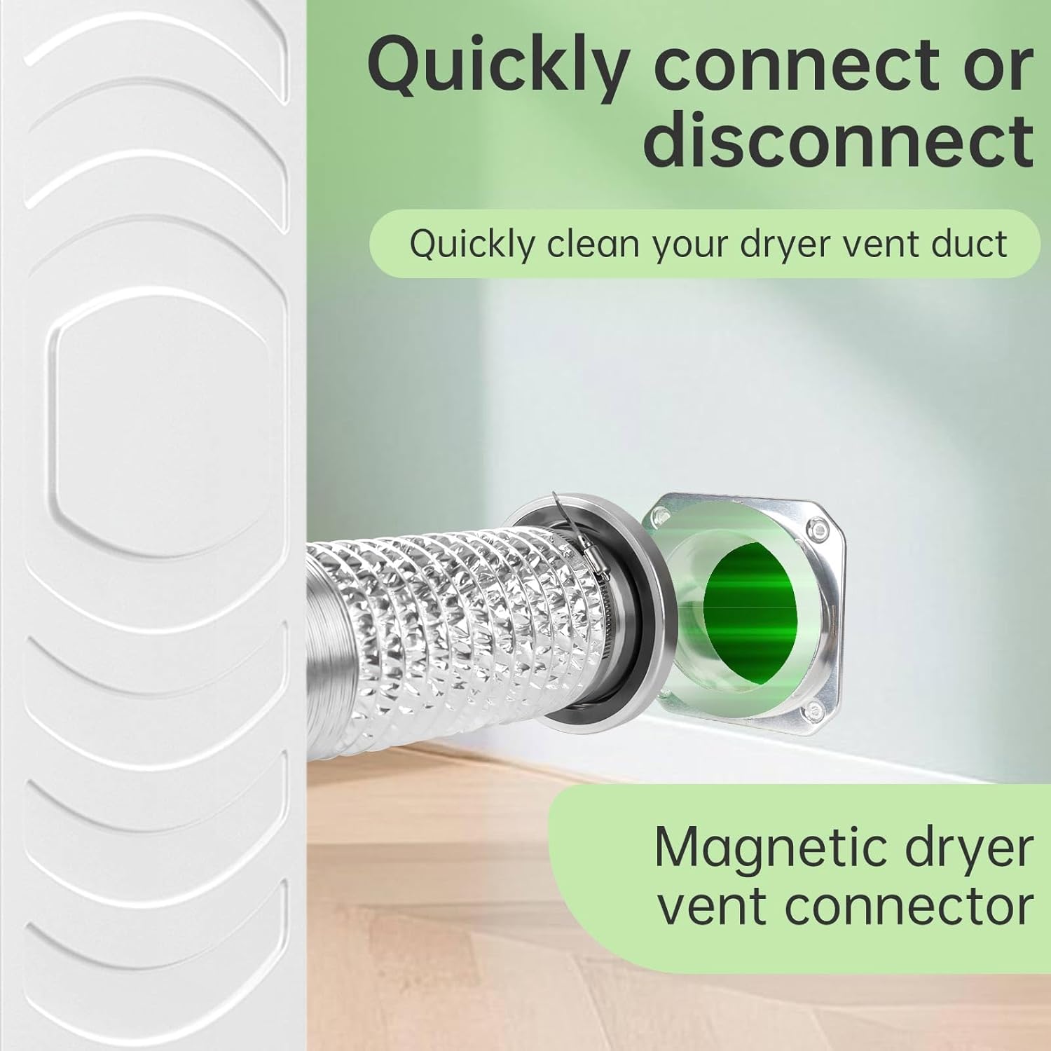 Magnetic Dryer Vent Connector Kit, 12-Pack Carton