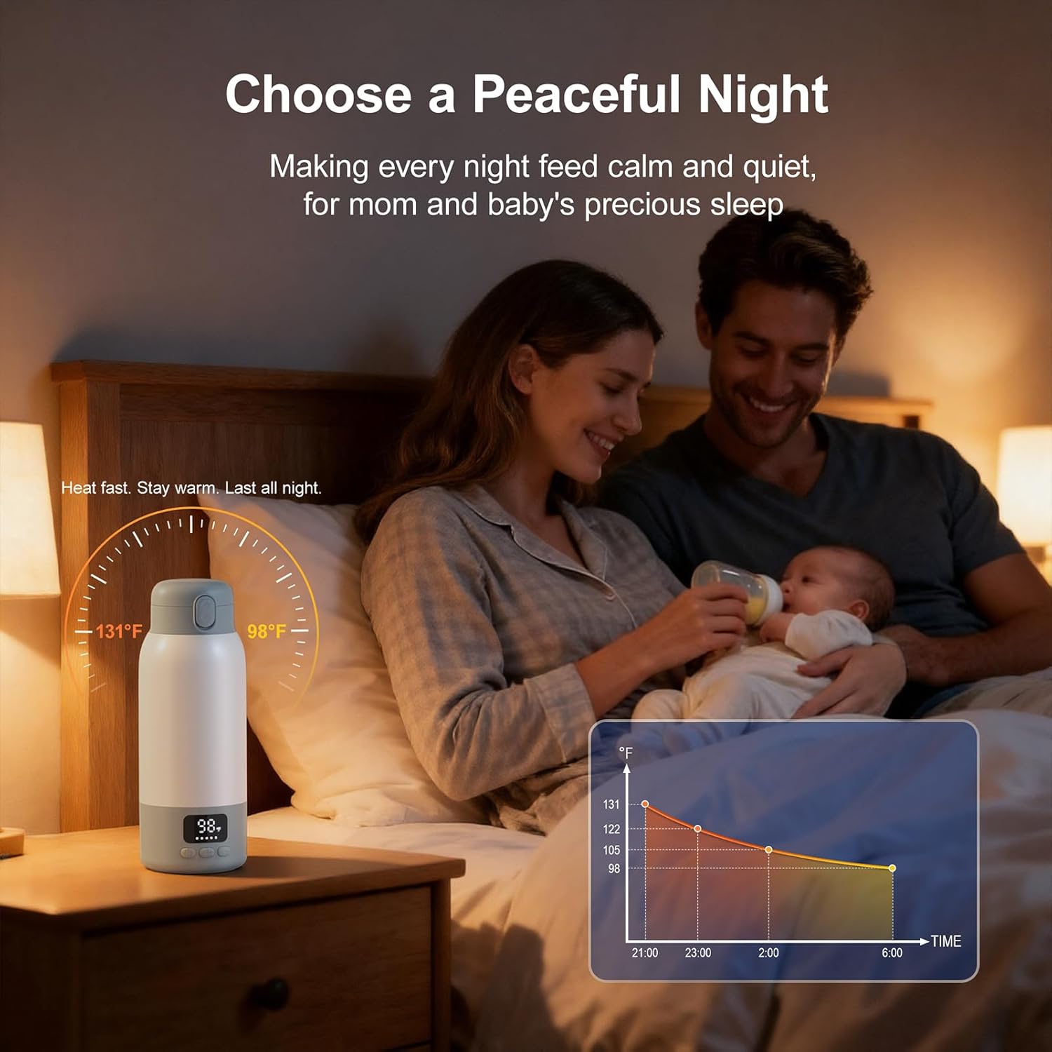 Fast Heating Baby Bottle Warmer
