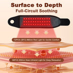 Portable Red Light Therapy for Hands Wrist Massage, 660nm and 850nm Infrared and Near Infrared Light Hand Therapy Equipment with Heat & Vibration for Wrist Ankle Neck, 80-Pack Carton