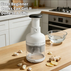Manual Vegetable Chopper | 48-Piece Set, Bulk Carton for Wholesale or Commercial Use