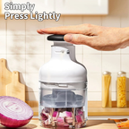 Manual Vegetable Chopper | 48-Piece Set, Bulk Carton for Wholesale or Commercial Use