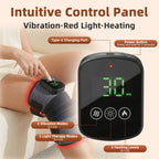 Cordless Heated Knee Massager, 5000mAh Rechargeable Knee Heating Pad Wrap with 6 Heat Levels & 3 Vibration Modes – Electric Knee Brace for Arthritis Pain Relief, Adjustable for Home Office Travel, 32-Pack Carton