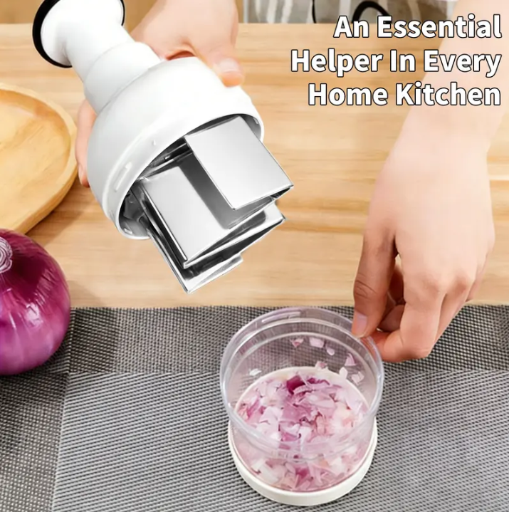 Manual Vegetable Chopper | 48-Piece Set, Bulk Carton for Wholesale or Commercial Use