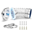Magnetic Dryer Vent Connector Kit, 12-Pack Carton