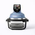 Novaluxe-Design ProGlass Smart Air Fryer – Dual Bowl Visible Cooking